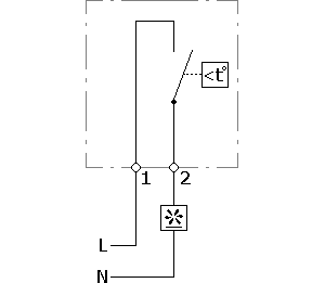 KTS 011 thermostat scheme